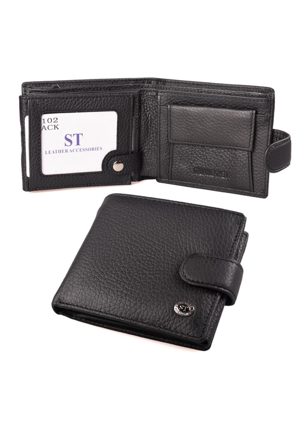 Чоловічий шкіряний гаманець ST 102 (268467145)