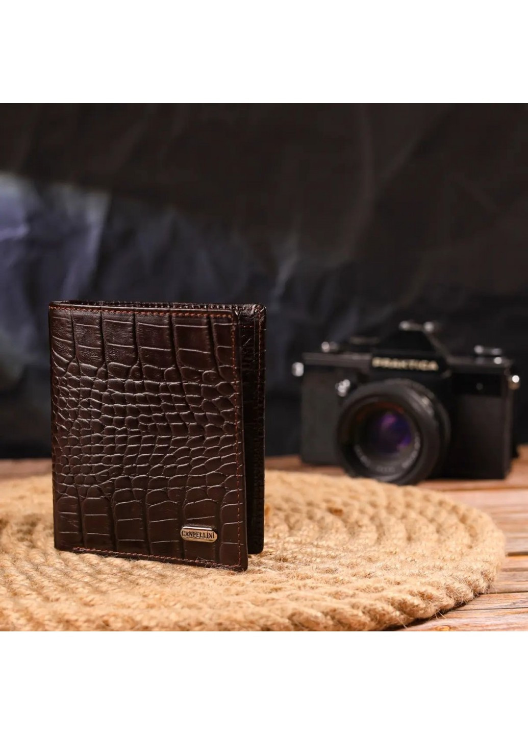 Мужской кожаный кошелек 21496 Canpellini (262522970)