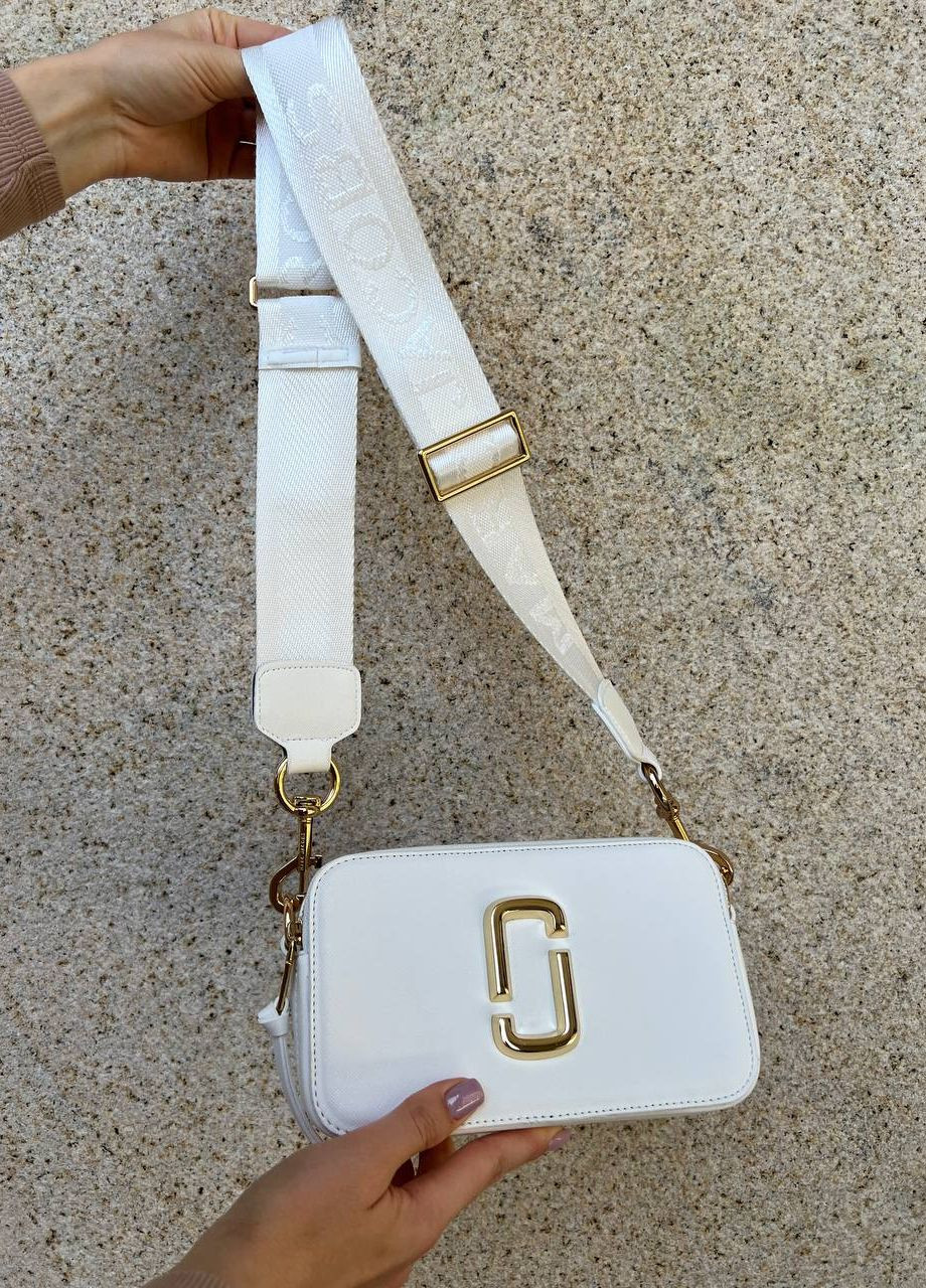 Класична маленька сумочка з лого Marc Jacobs logo Vakko (260165921)