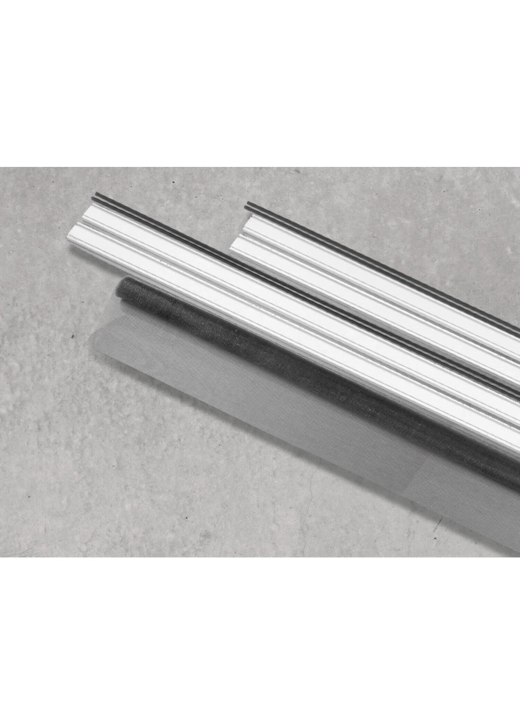 Алюминиевая москитная сетка саморегулирующаяся 100 х 120 см Powerfix (267653626)