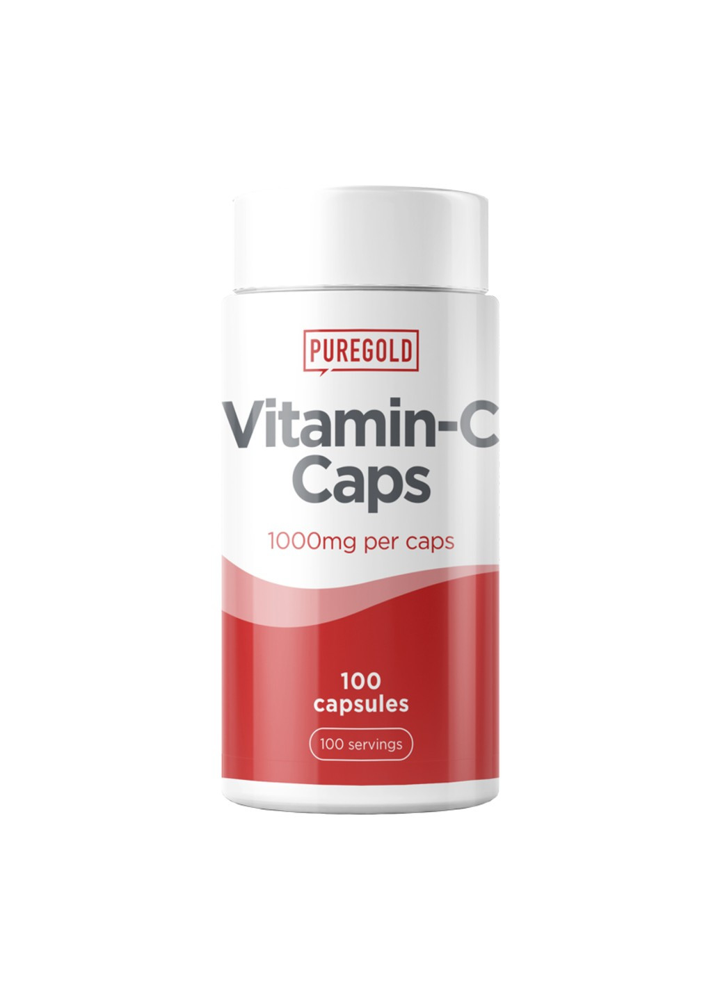 Вітамін C-1000 мг - 100 капсул Pure Gold Protein (269462279)