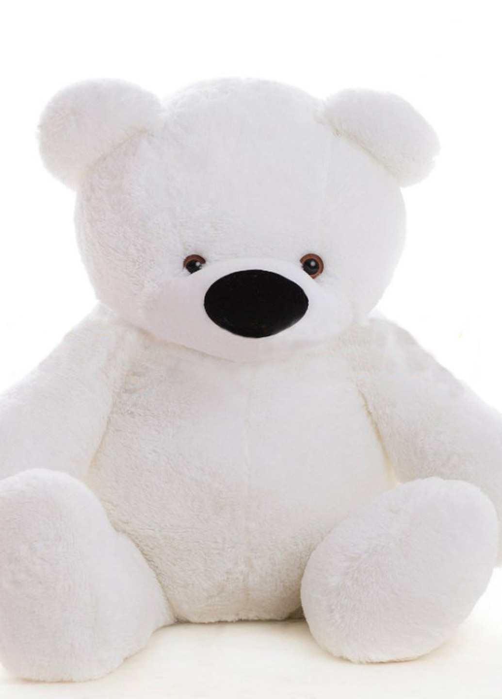 Плюшевий Ведмідь Аліна Бублик 110 см білий Алина (257895181)