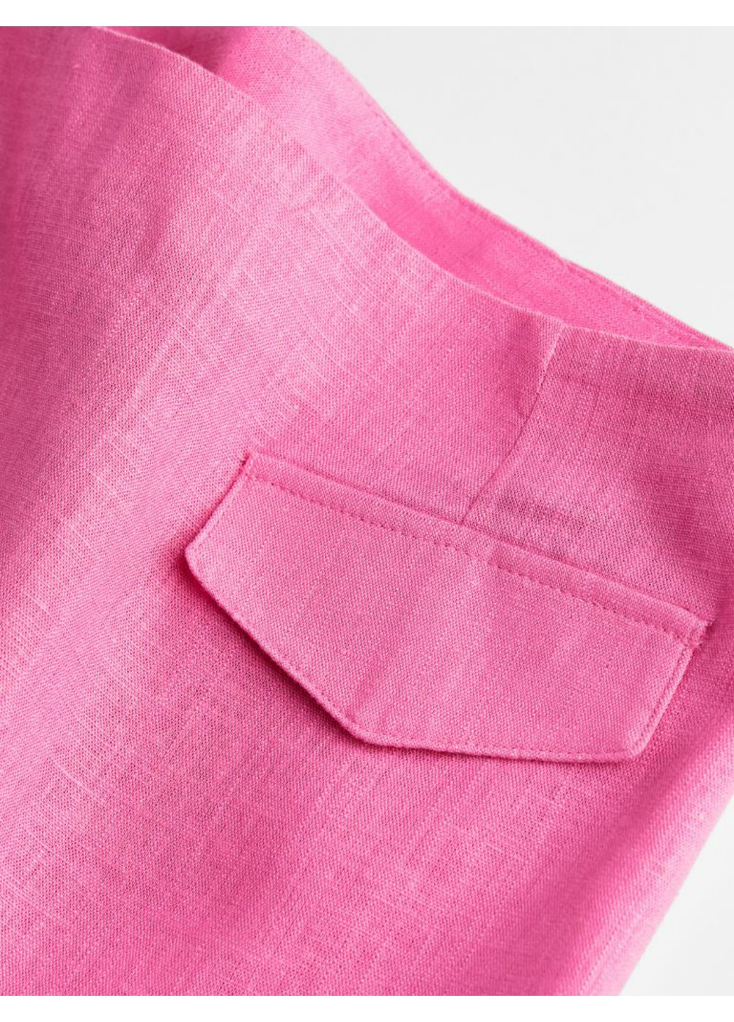 Розовая офисная женская юбка мини н&м (55740) 34 розовая H&M