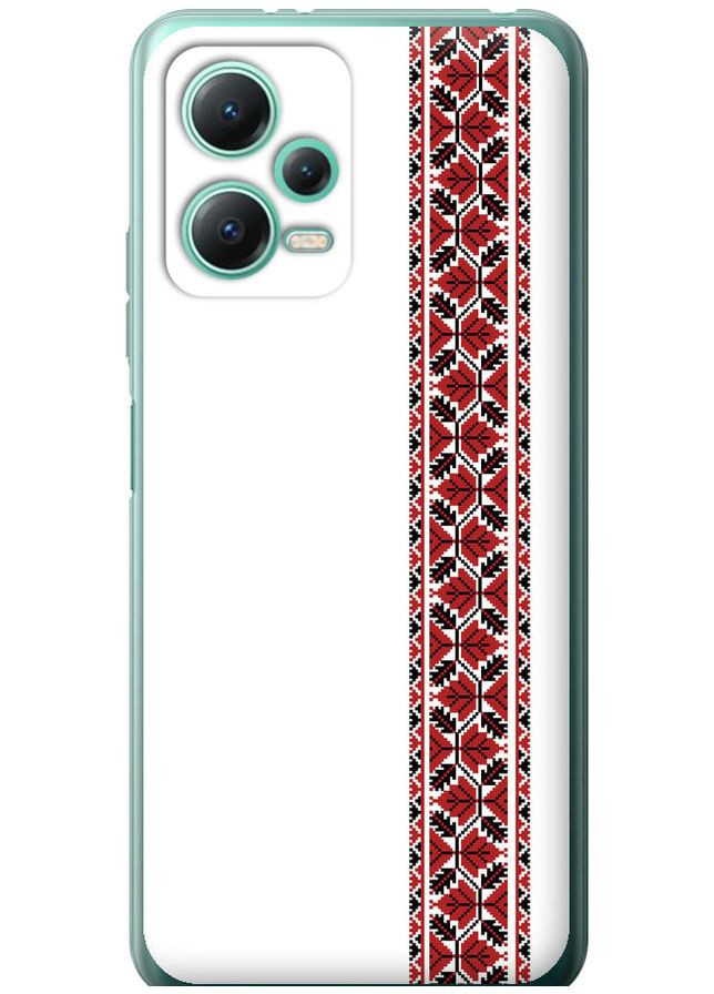 Силіконовий чохол 'Вишиванка 2' для Endorphone Xiaomi Redmi Note 12 5G (269350697)