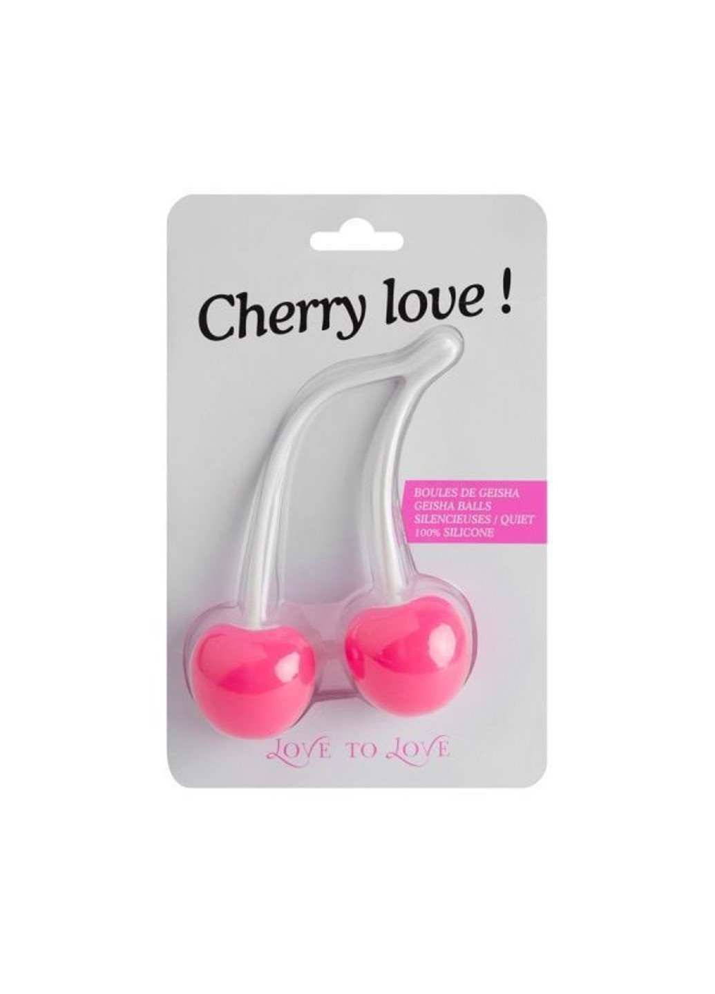 Вагинальные шарики CHERRY LOVE, диаметр 3,5см, вес 77гр Love To Love (269138259)