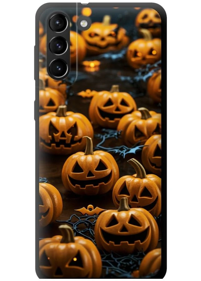 TPU чорний чохол 'Гарбуза 2' для Endorphone Samsung Galaxy S21 Plus (266807703)