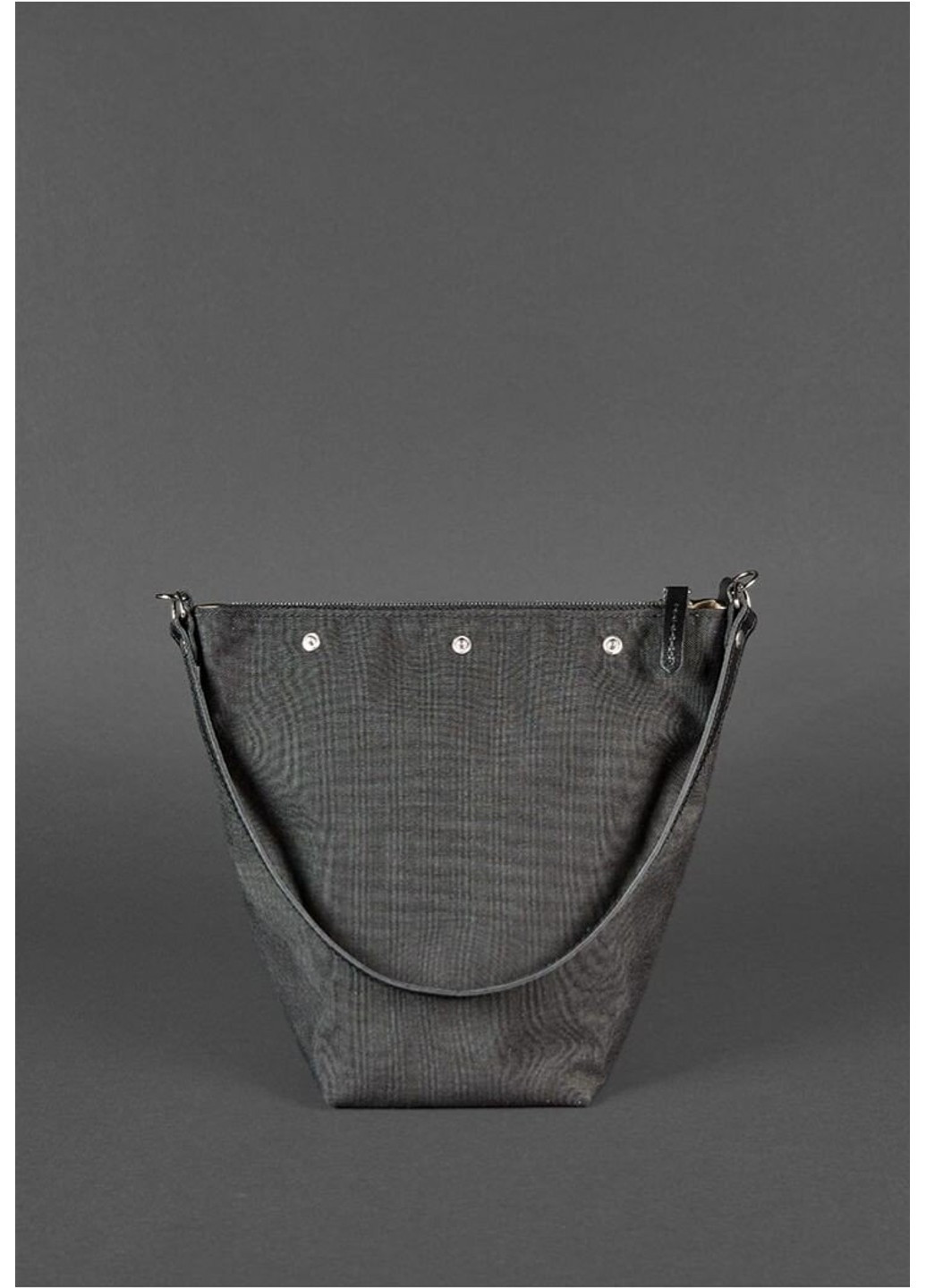 Плетеная сумка из натуральной кожи Пазл M угольно-черная BN-BAG-32-YGOL BlankNote (277977868)