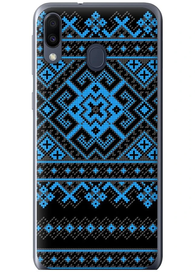 Силіконовий чохол 'Вишиванка 44' для Endorphone Samsung Galaxy M20 (269350513)