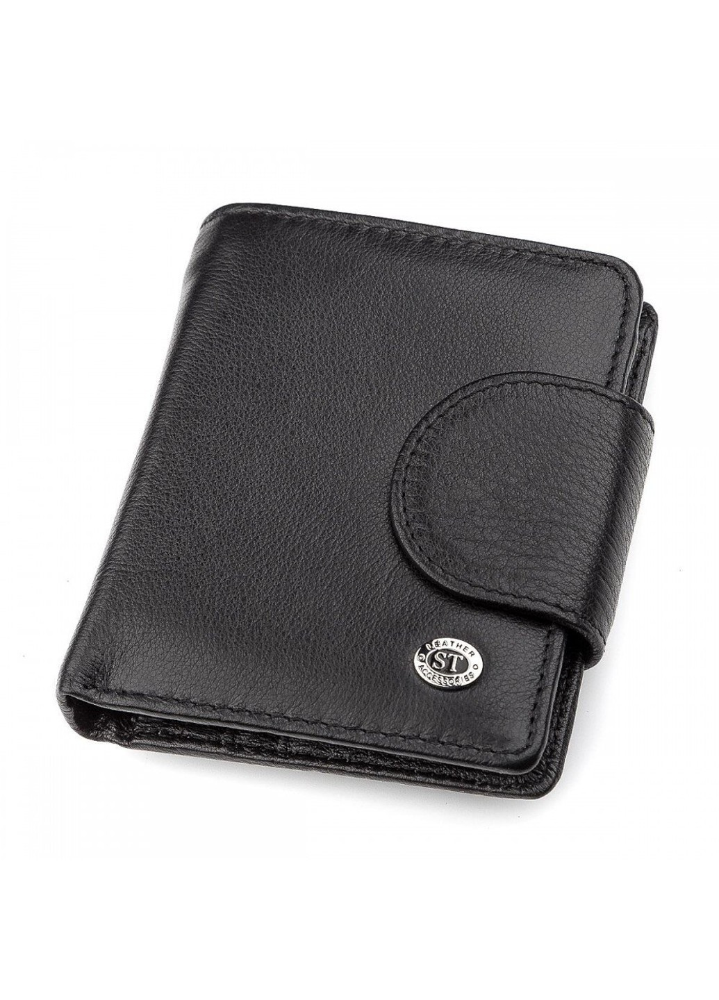 Жіночий шкіряний гаманець ST Leather 18497 (ST415) Чорний ST Leather Accessories (262453727)
