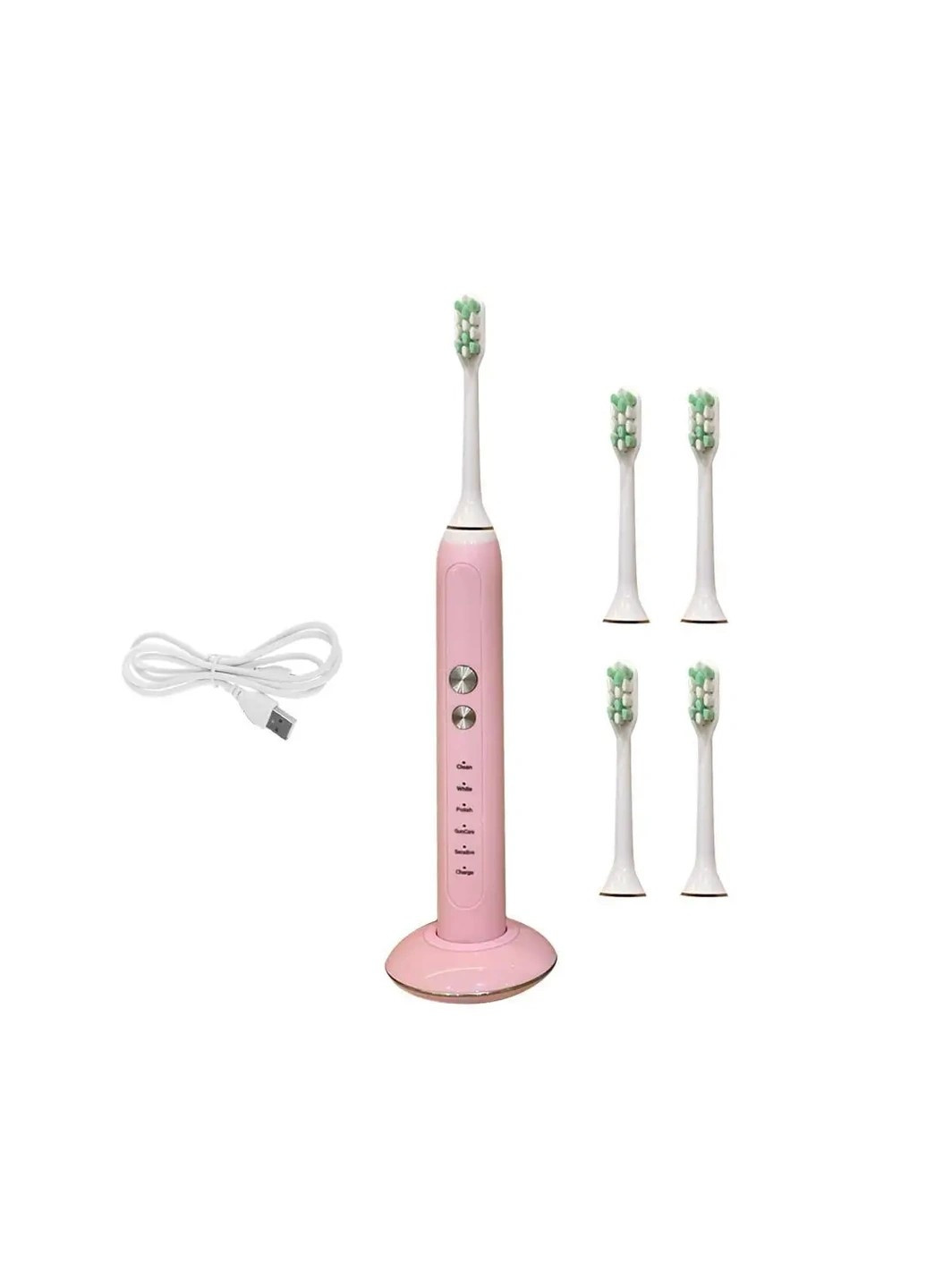 Ультразвукова зубна щітка Sonic PRO 3D Pink No Brand (258853851)