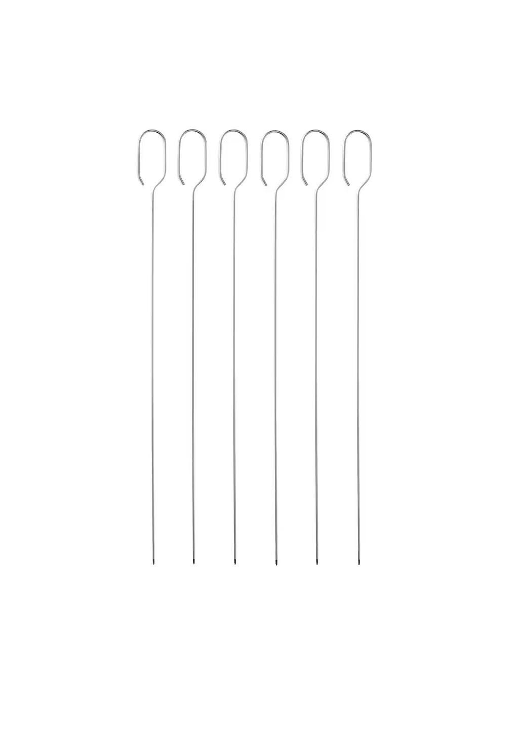 Шампур, нержавіюча сталь, 30 см (6 шт) IKEA grilltider (258611043)