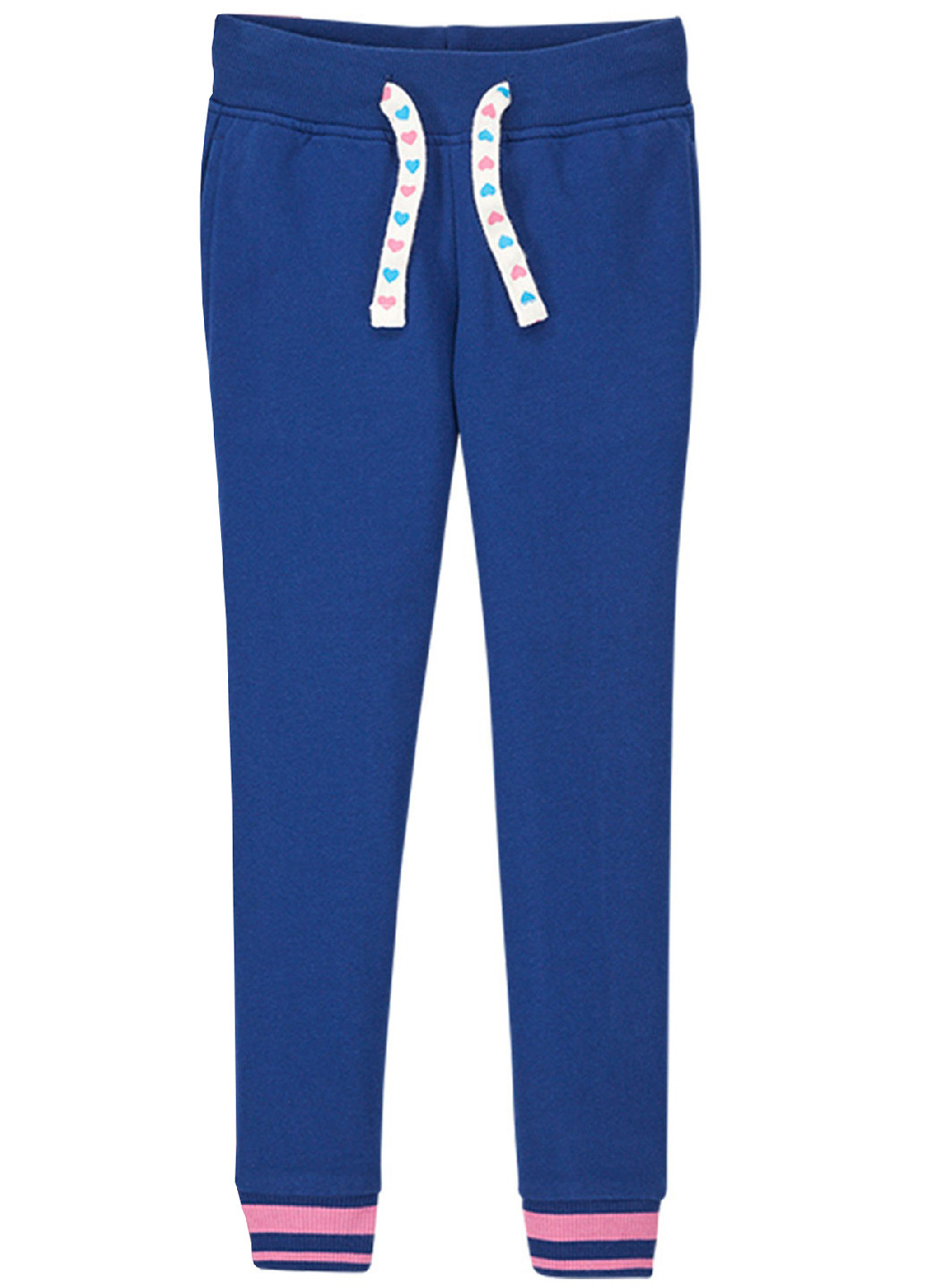 Синие повседневный демисезонные джоггеры брюки Pocopiano