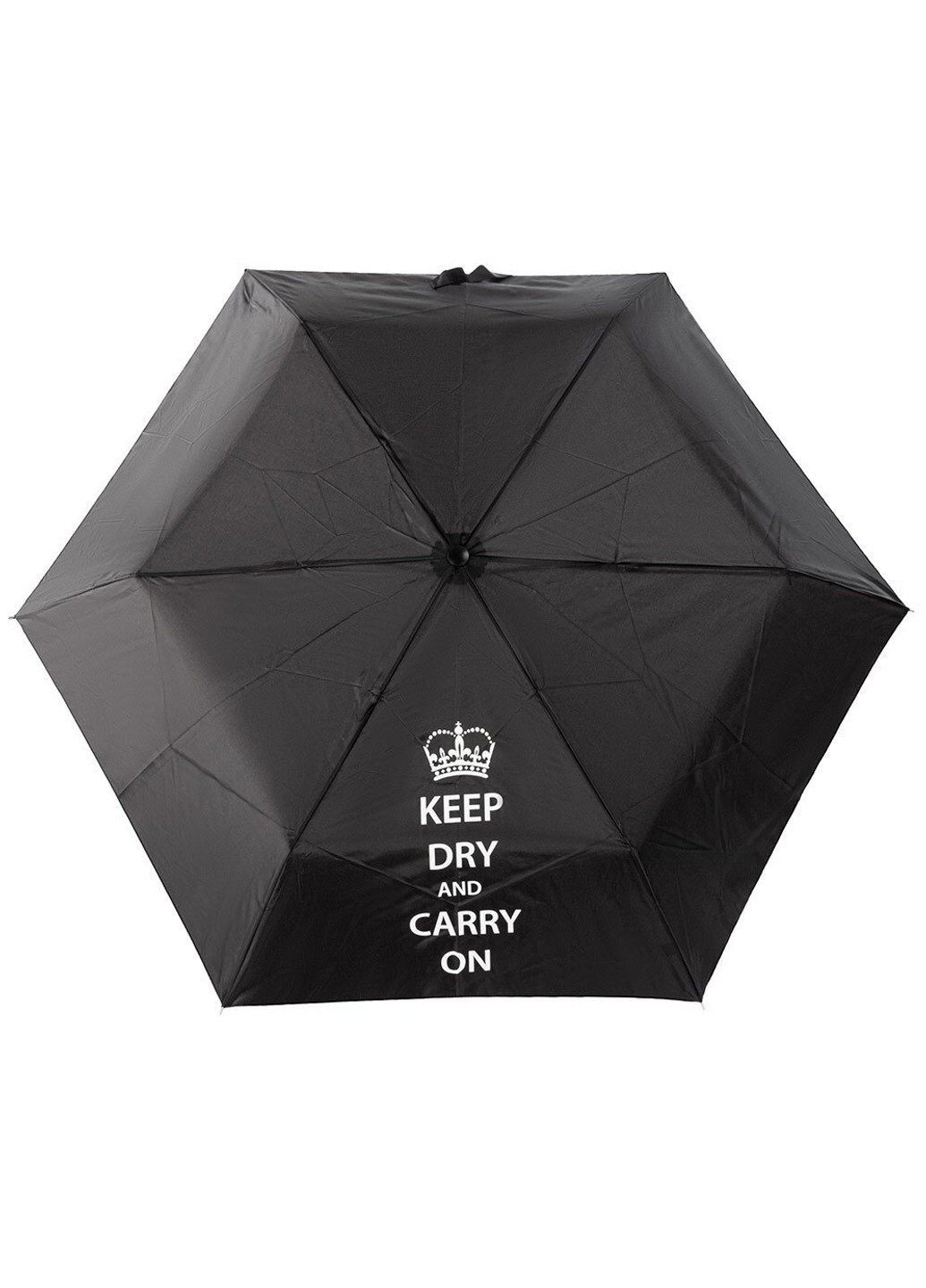 Механический женский зонт -4 L412 Keep Dry Black (Оставаться сухим) Incognito (262086970)