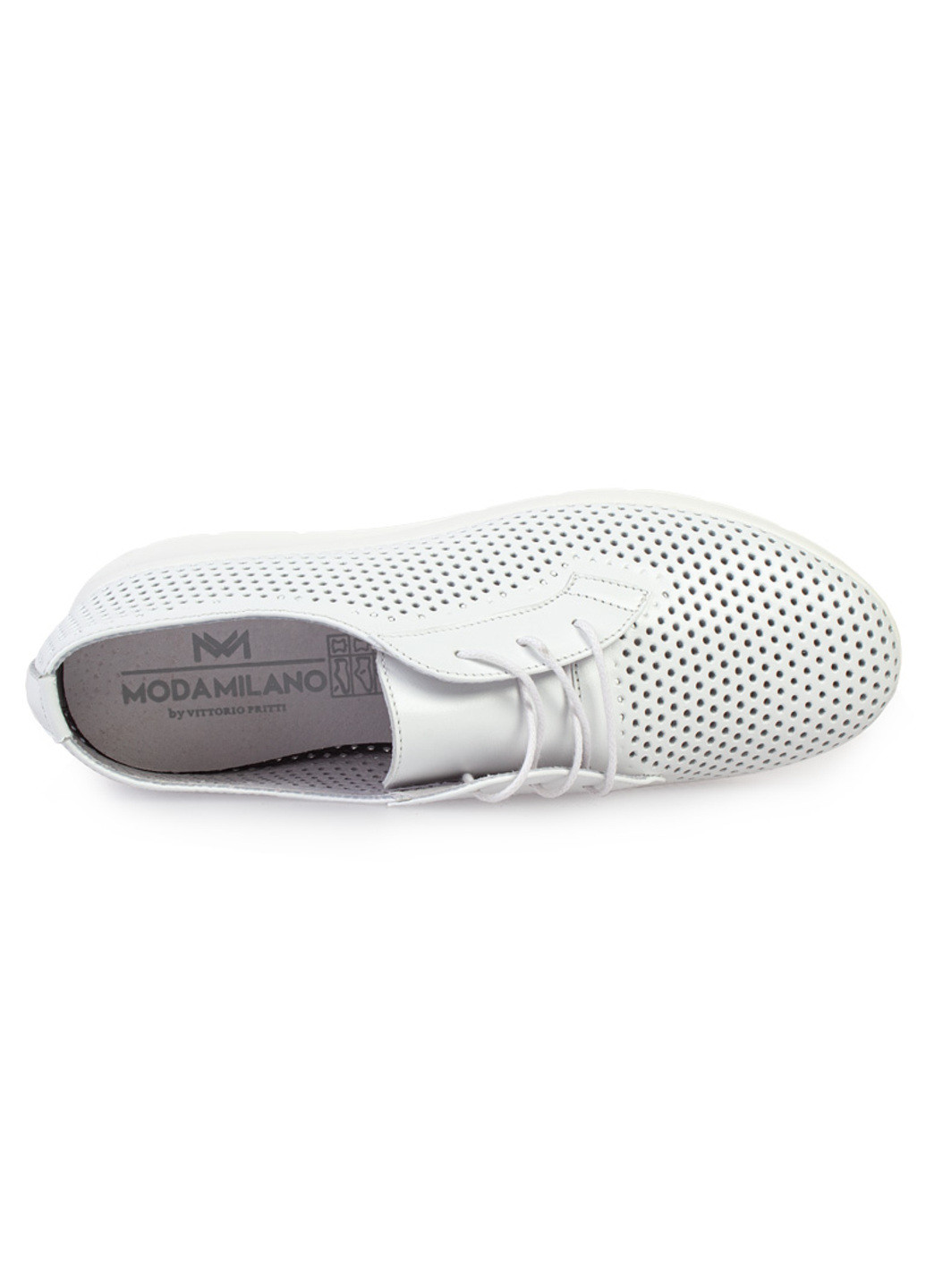 Білі осінні кросівки жіночі бренду 8200377_(2) ModaMilano