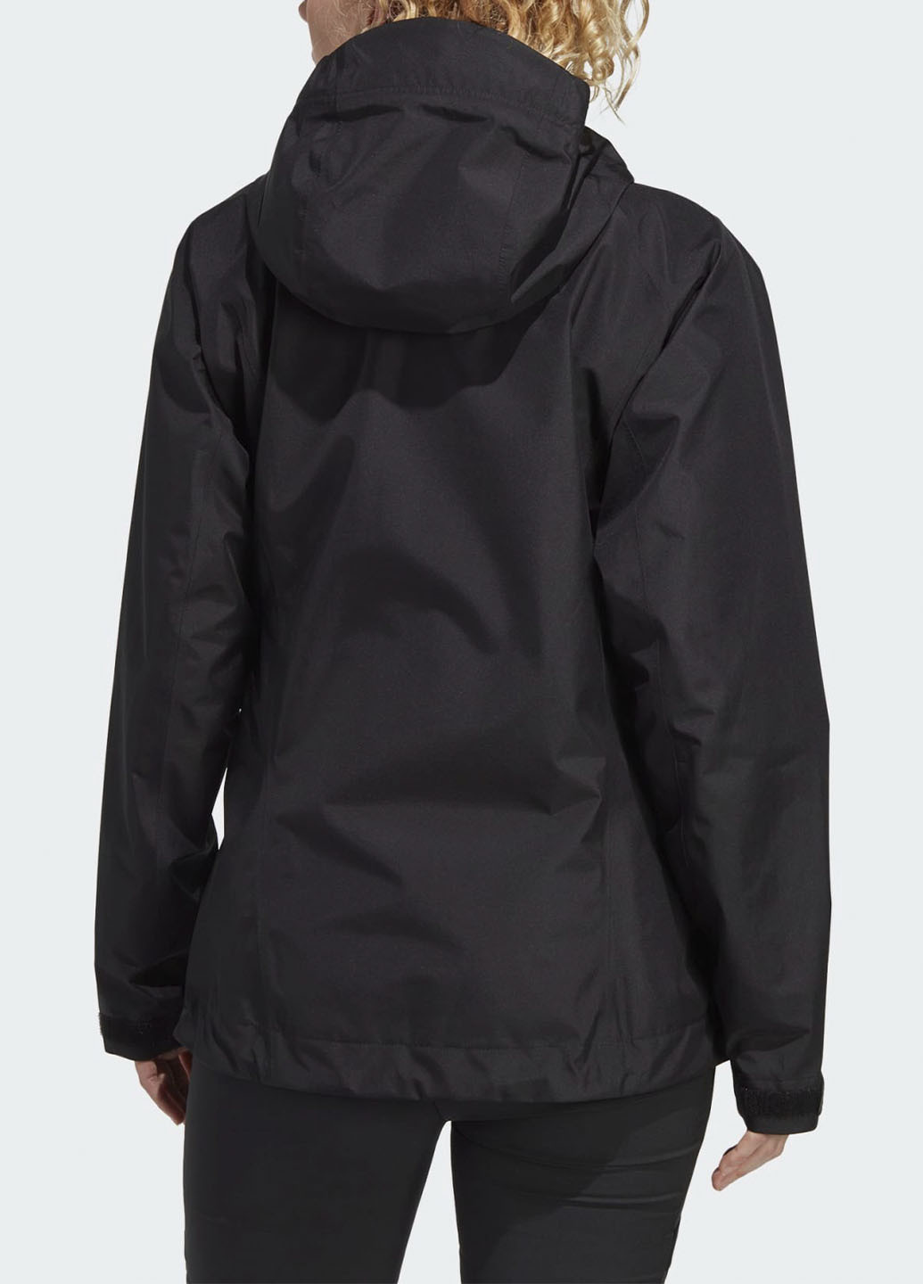 Чорна демісезонна водонепроникна куртка terrex xperior gore-tex paclite hn2904 adidas