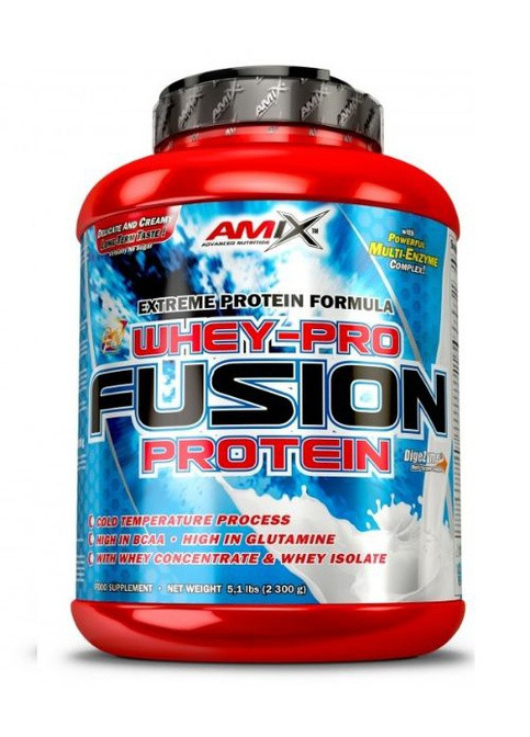 Whey-Pro FUSION 2300 g /77 servings/ Pina Colada Amix Nutrition (258925345)