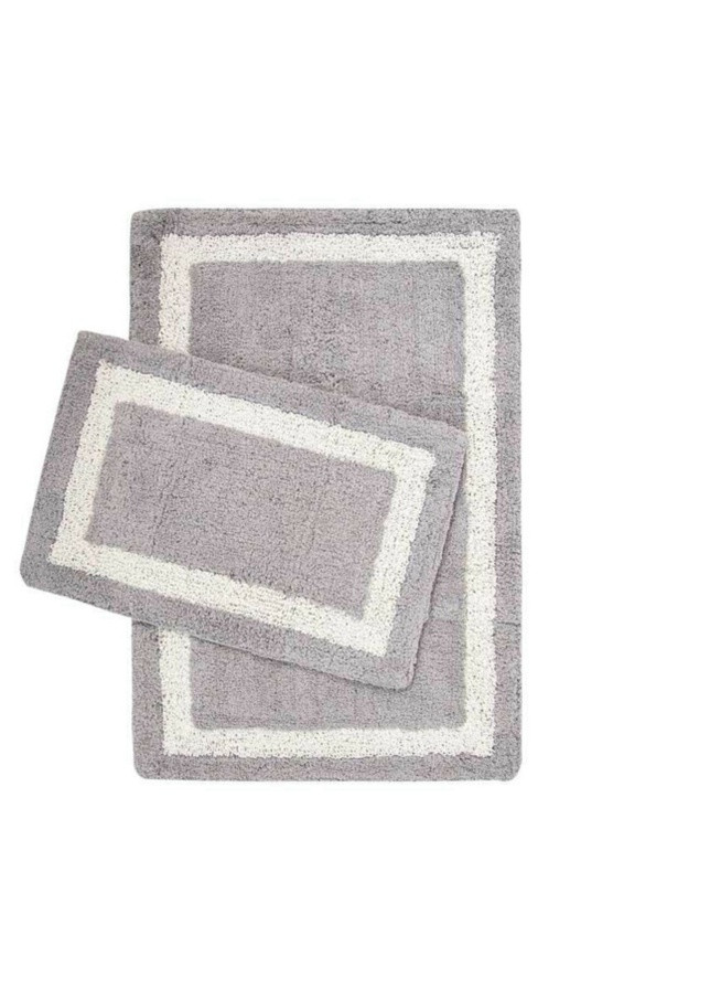 Набор ковриков - Liberte gri серый 60*90+40*60 Irya (258482699)