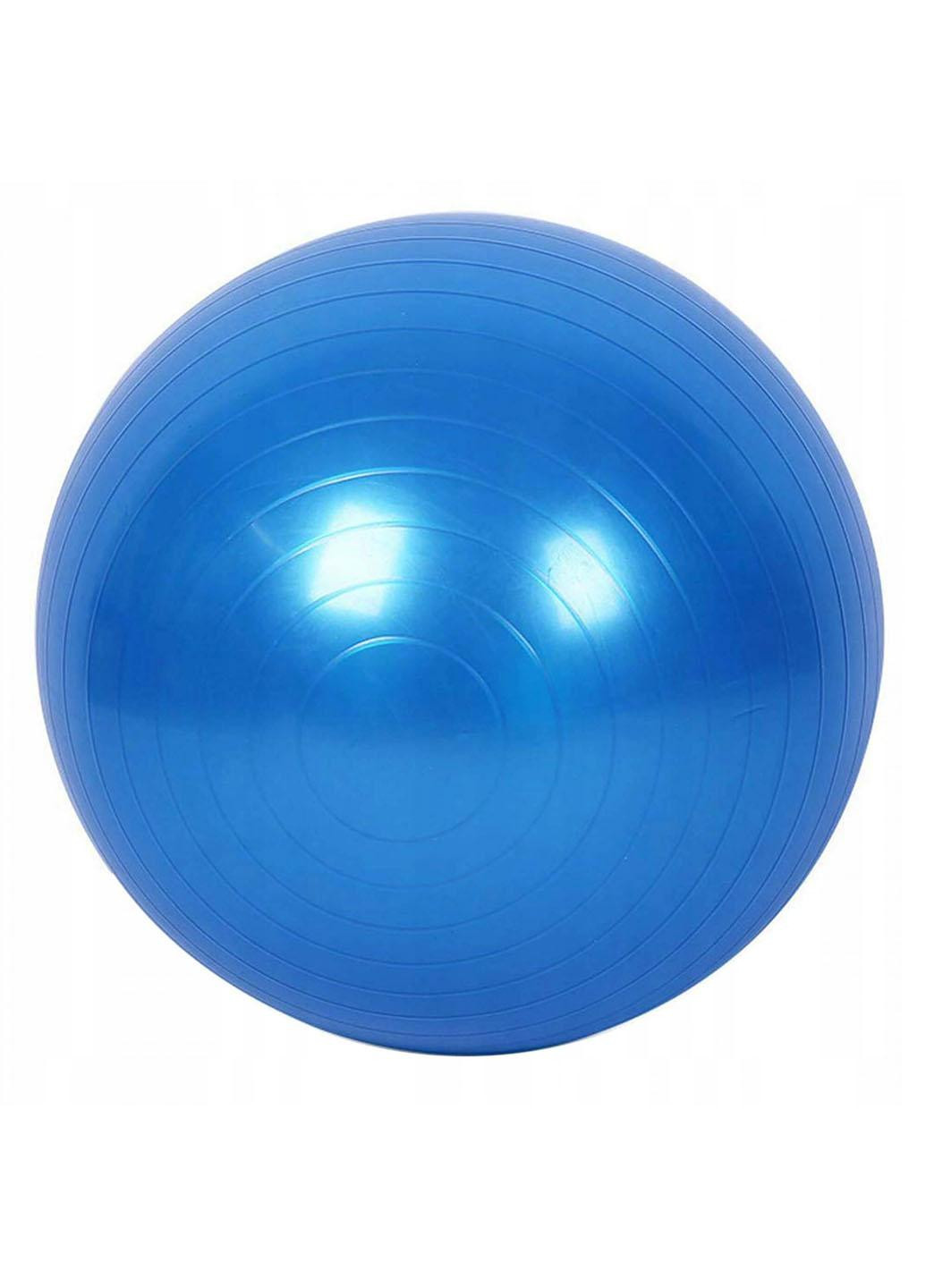 М'яч для фітнесу (фітбол) 85 см Anti-Burst FB0009 Blue Springos (258329380)