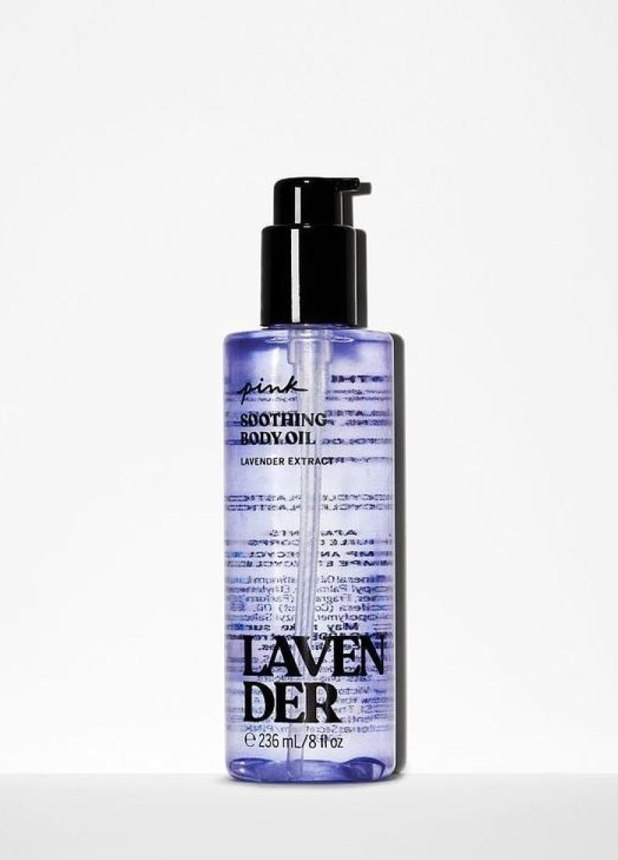 Парфюмированное масло для тела Victoria's secret Lavender soothing body oil 236 ml Pink (268218639)