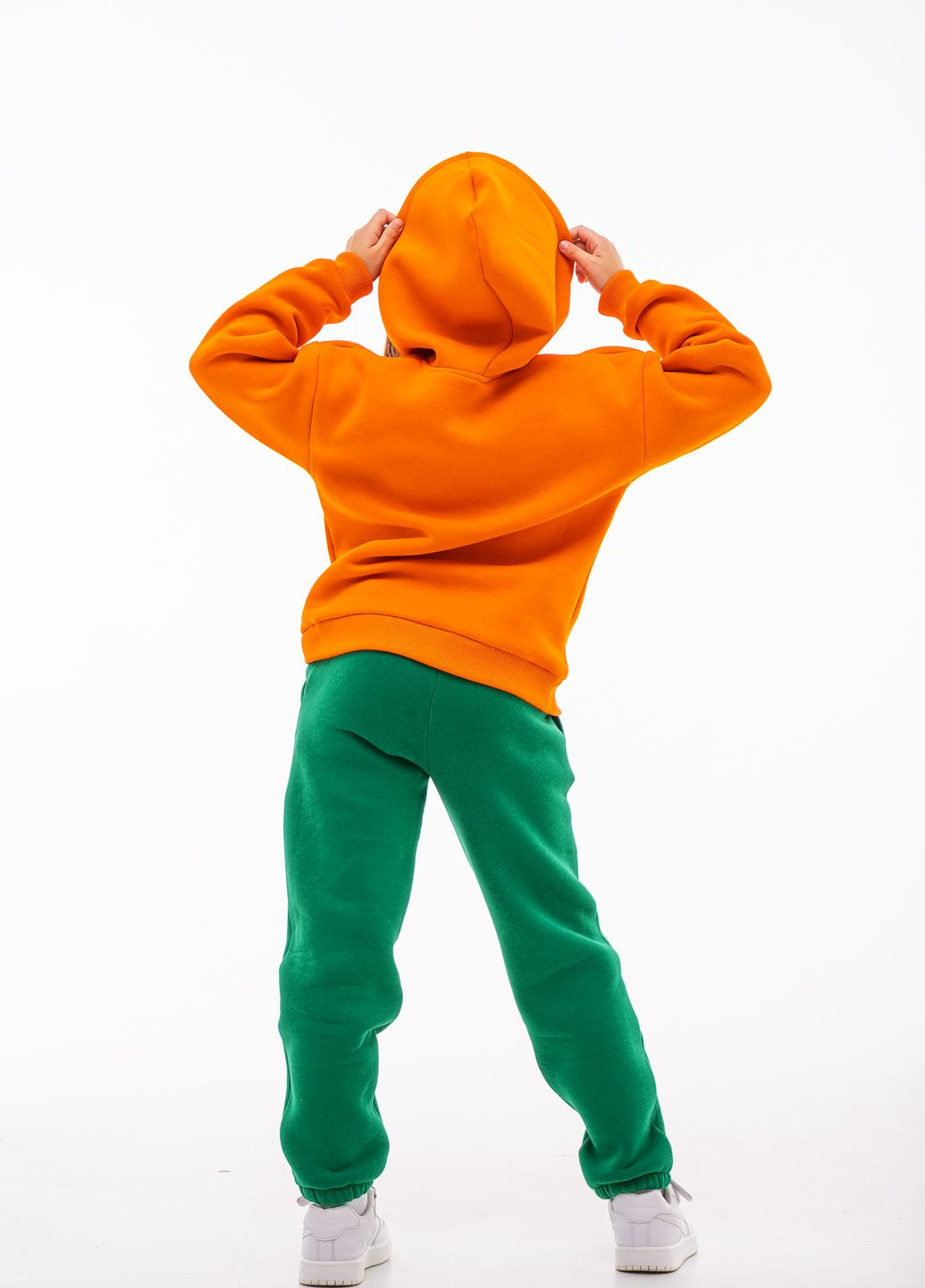 Утепленный детский спортивный костюм для девочки/мальчика на флисе Kindamor warm winter (264385331)