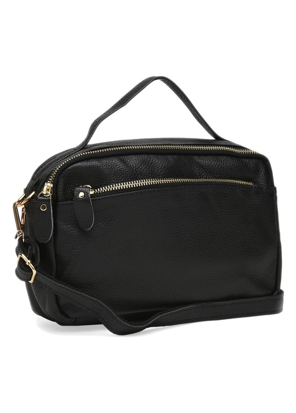 Жіноча шкіряна сумка K11189-black Keizer (266144077)