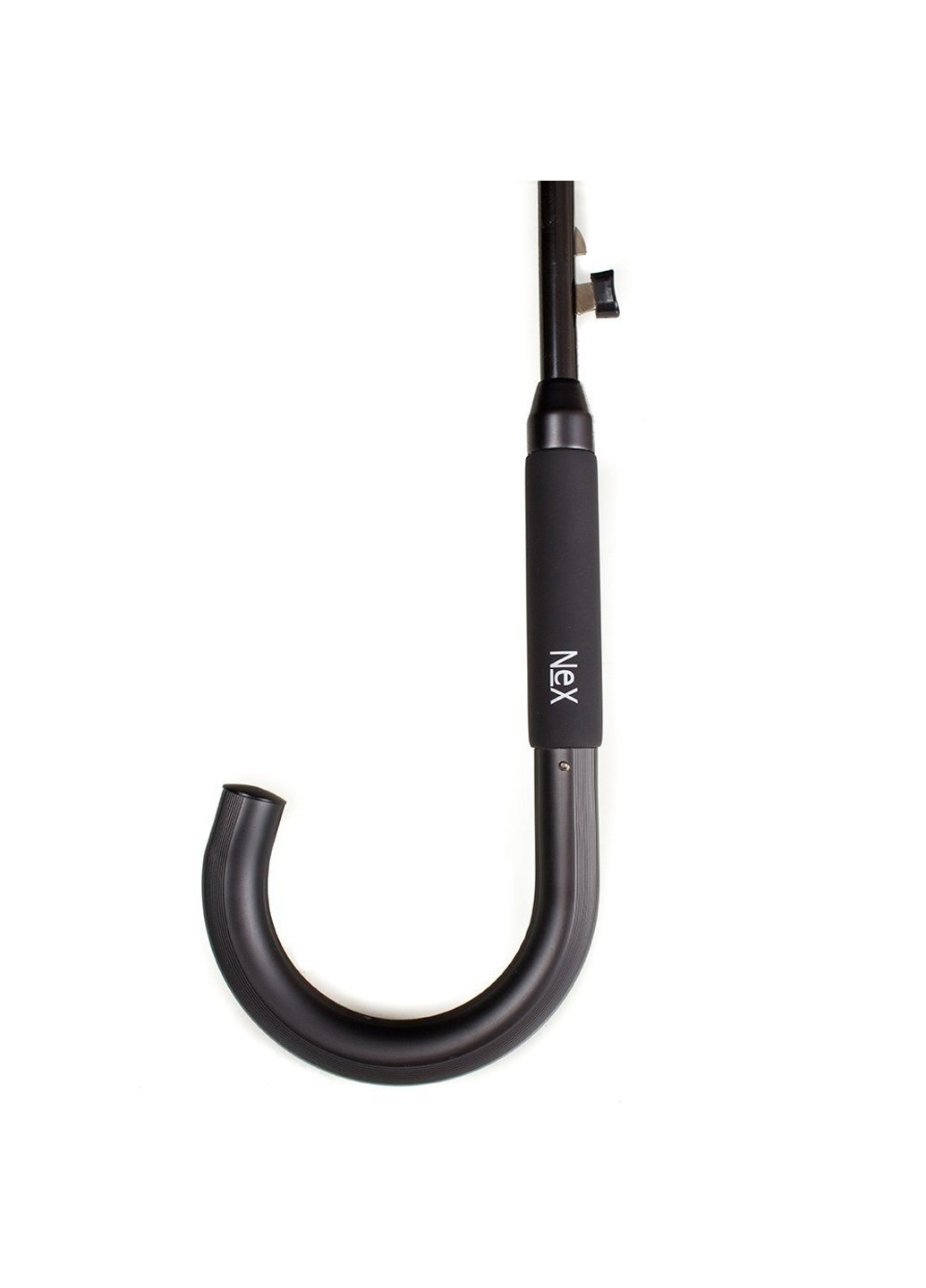 Чёрный женский элегантный зонт-трость полуавтомат neх NEX средний (262982758)