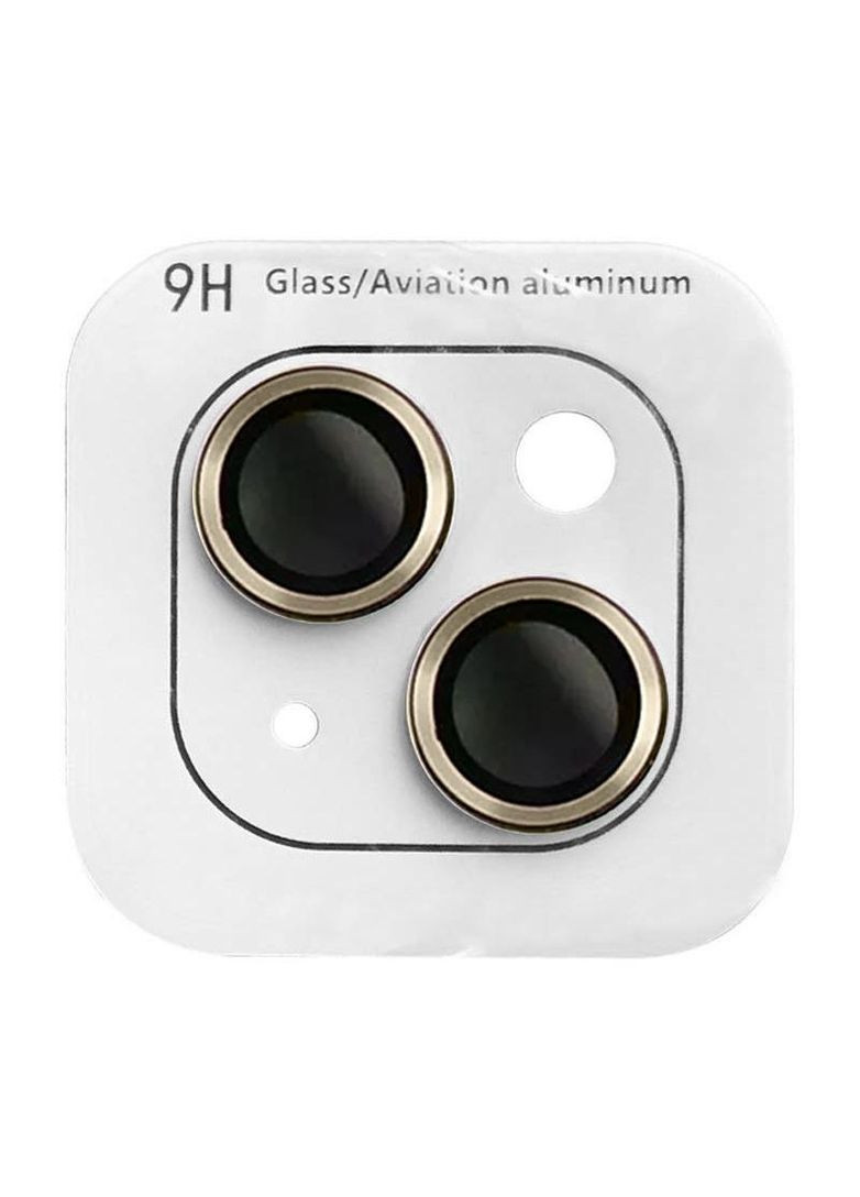 Металлическое защитное стекло на камеру для Apple iPhone 15 (6.1") Epik (263135929)