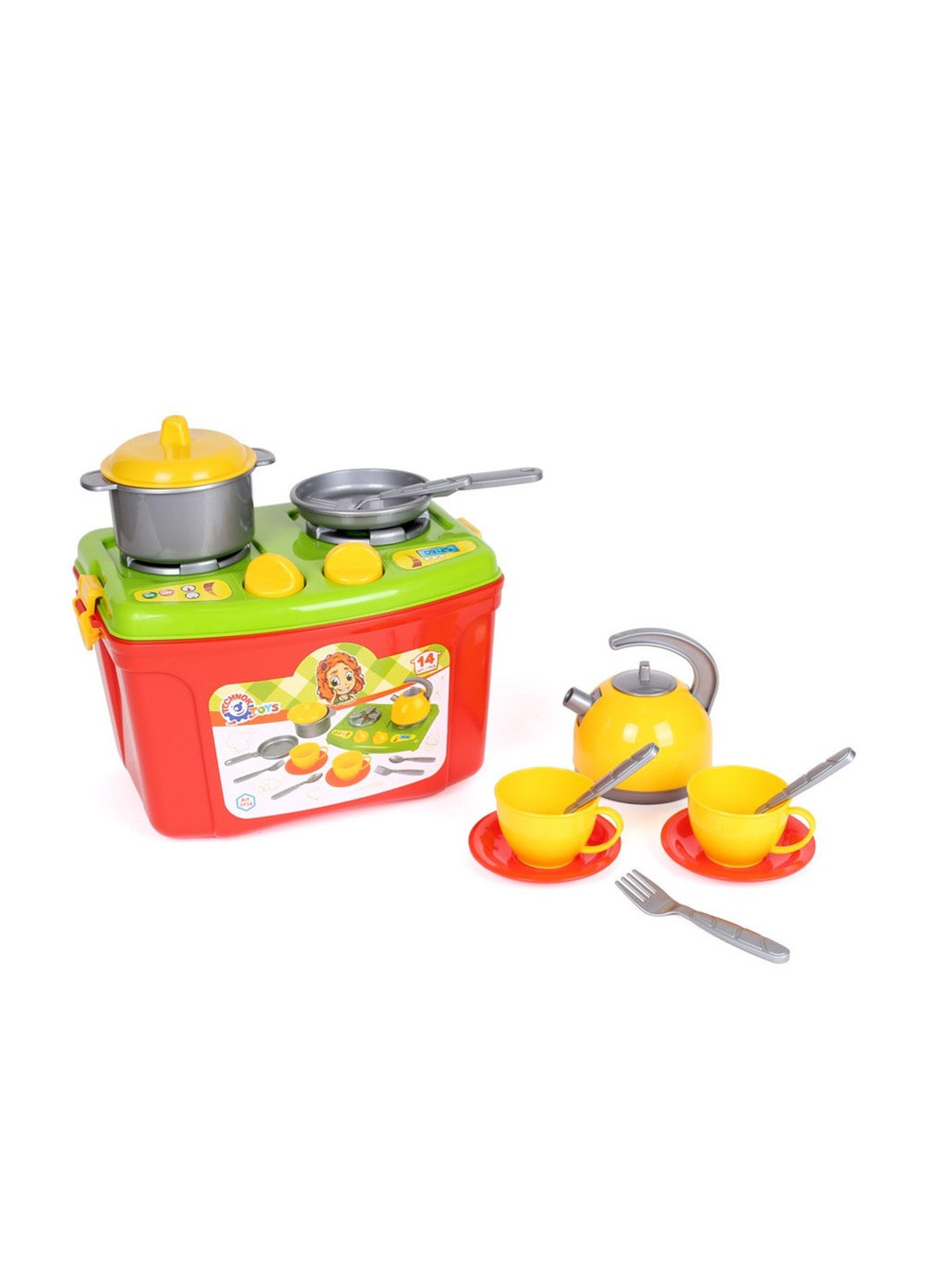 Игровой кухонный набор цвет разноцветный ЦБ-00053278 ТехноК (259466543)