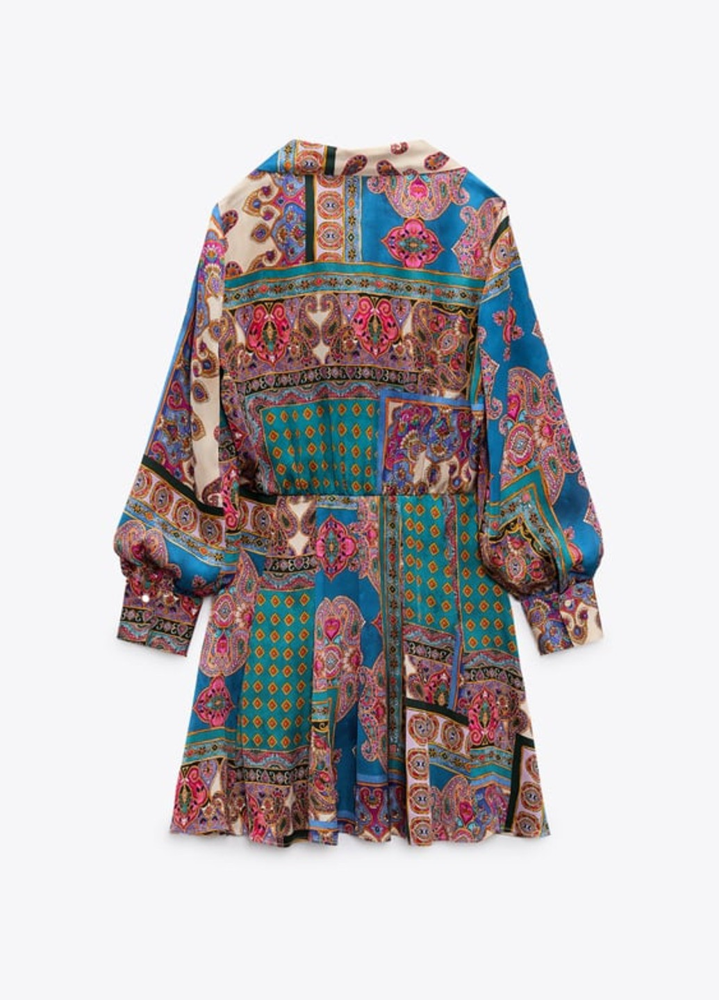 Комбинированное праздничный, коктейльное, деловое, повседневный, кэжуал, вечернее платье Zara