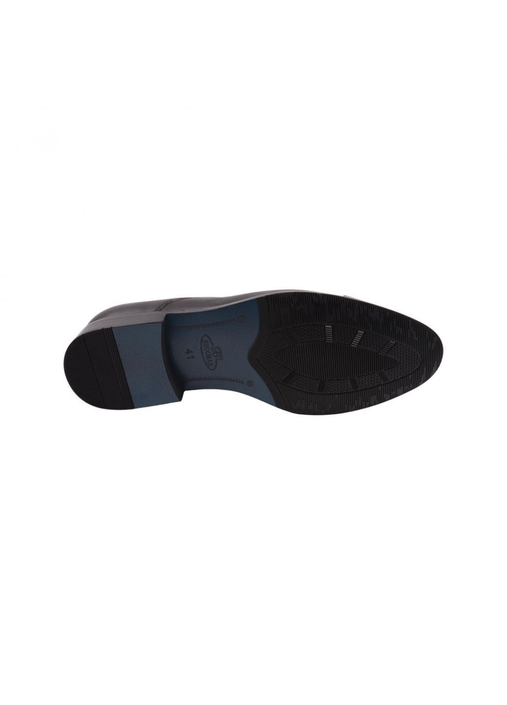 Туфлі чоловічі чорні натуральна шкіра Brooman 901-22dt (257443574)