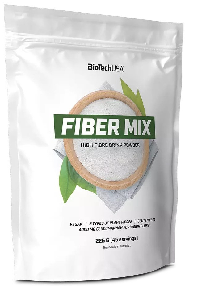 Fiber Mix 225 g /45 servings/ Unflavored Biotechusa (257252379)