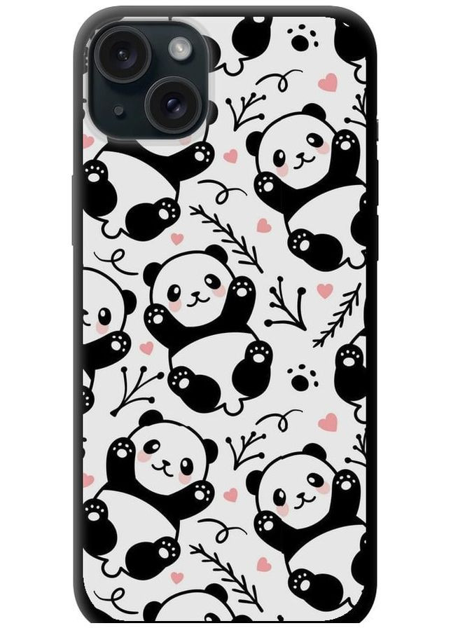TPU чохол 'Панди' для Endorphone Apple iPhone 15 Plus (274065627)