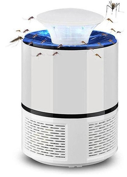 Ловушка для комаров Mosquito Killer Lamp JT-Z01 светодиодная лампа от комаров USB Белая Led (259265571)