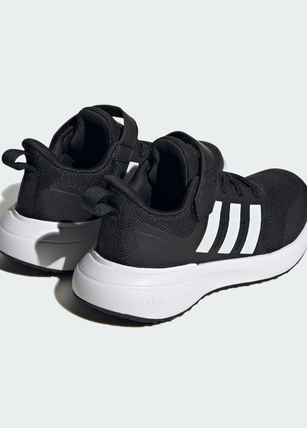 Черные всесезонные кроссовки fortarun 2.0 cloudfoam adidas