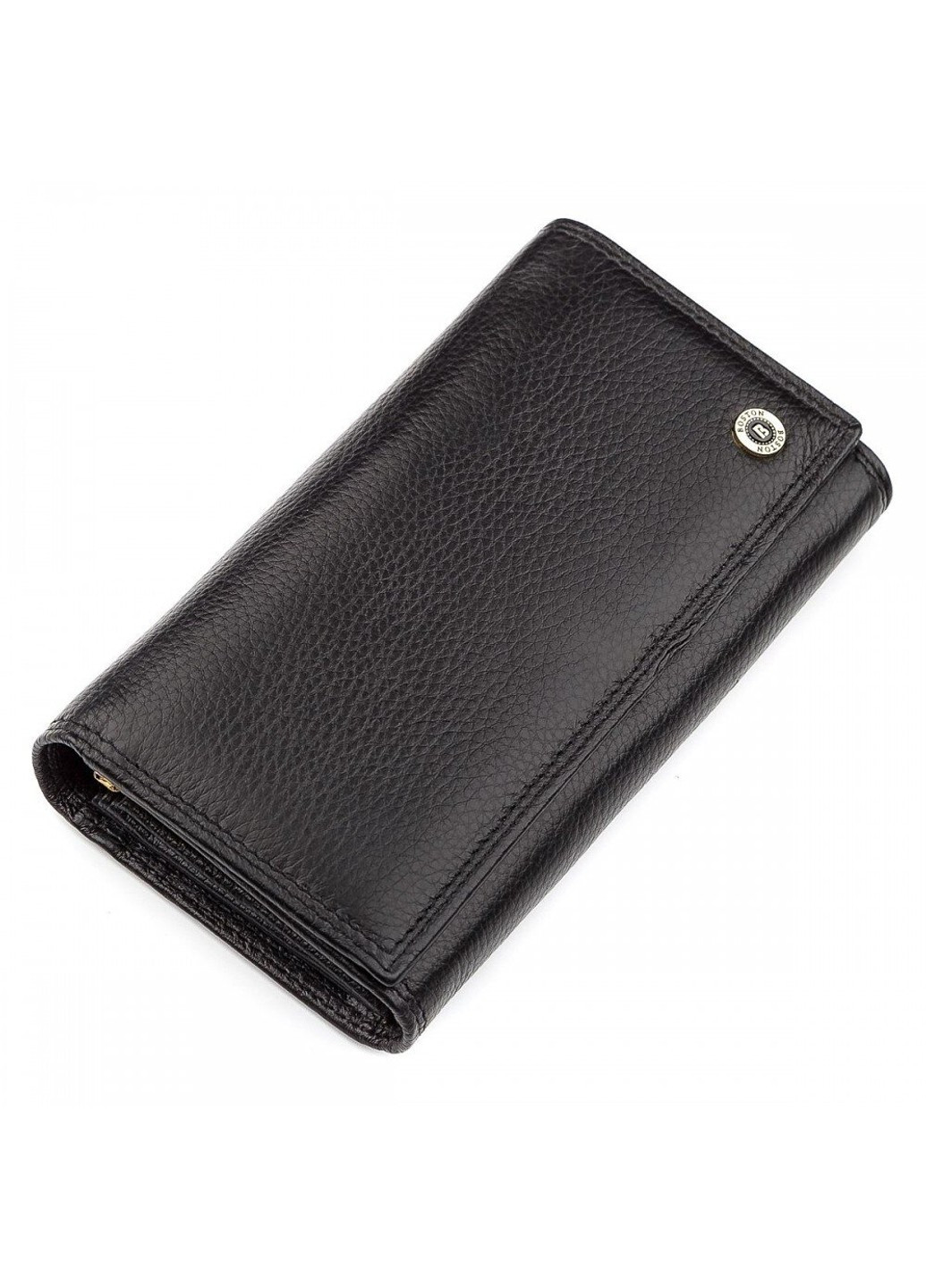 Кошелек из натуральной кожи 18489 (S9001B) Черный BOSTON (262524113)