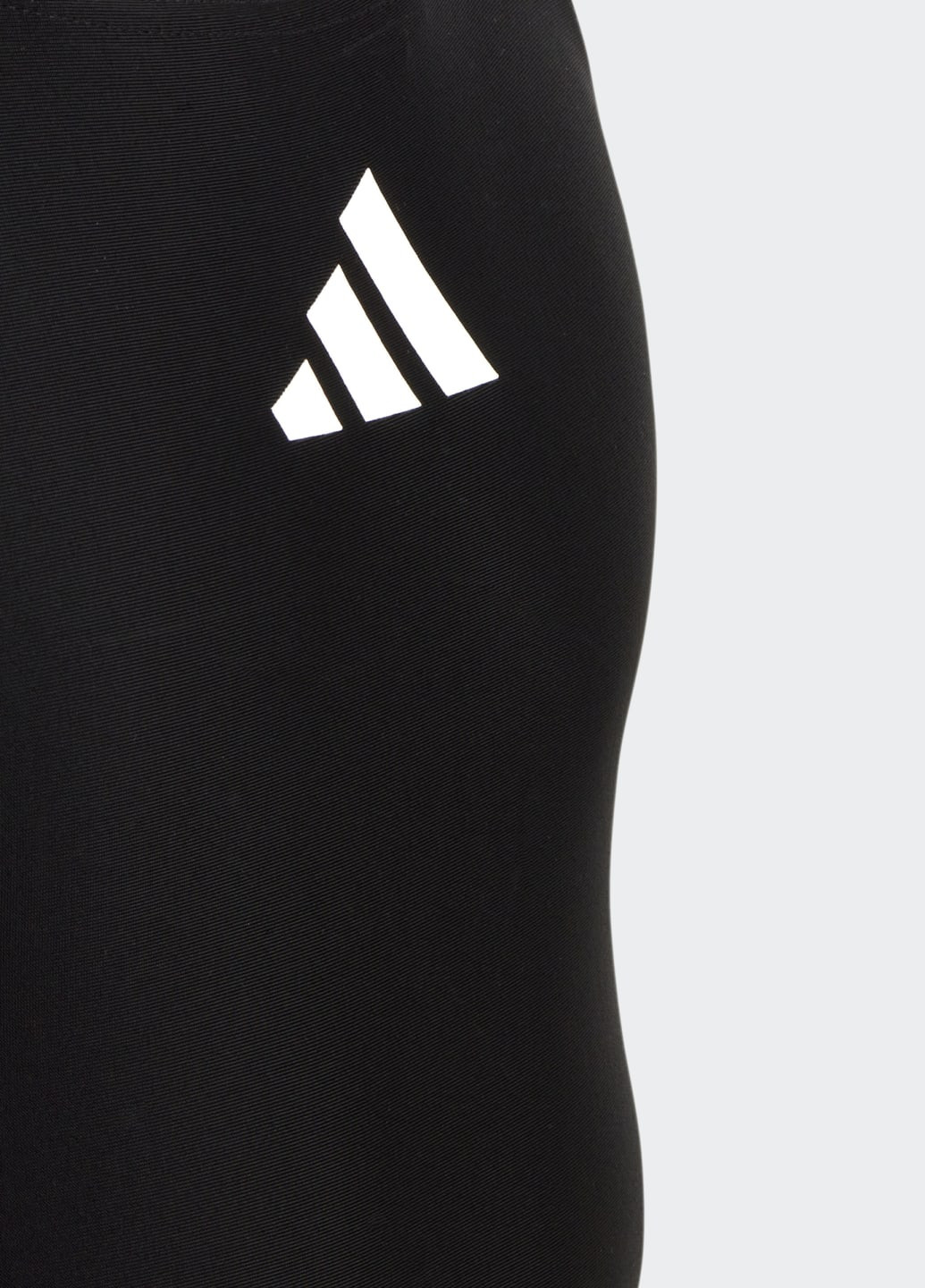 Черный летний слитный купальник solid small log adidas
