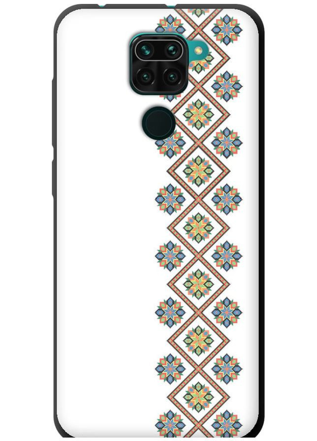 TPU черный чехол 'Вышиванка 24' для Endorphone Xiaomi Redmi Note 9 (269356455)