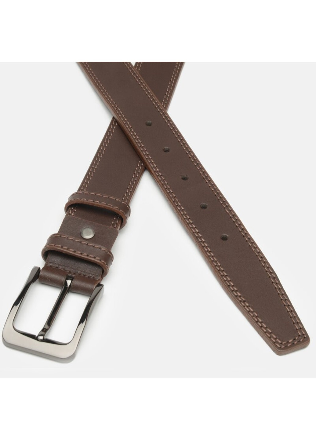 Чоловічий шкіряний ремінь Cv1mb22-125 Borsa Leather (266143247)