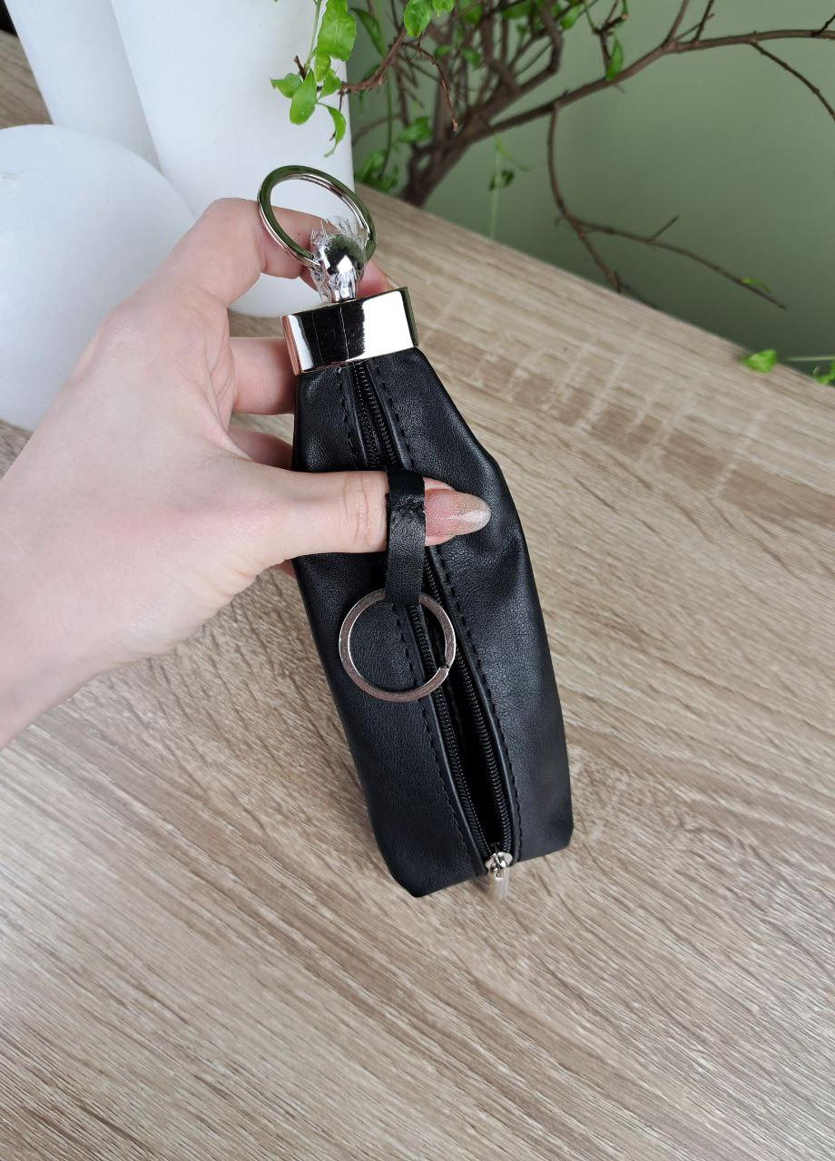 Ключница кожаная для обычных ключей на змейке с кольцом VI&VA (259136678)