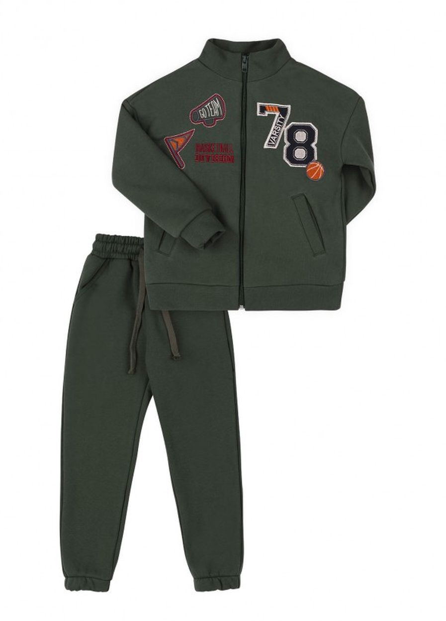 Спортивный костюм утепленный Бемби КС747 Зеленый Бембі (261550812)
