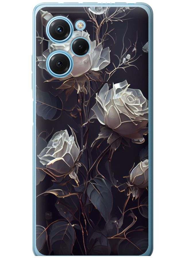 Силіконовий чохол 'Троянди 2' для Endorphone Xiaomi Poco X5 Pro 5G (260339752)