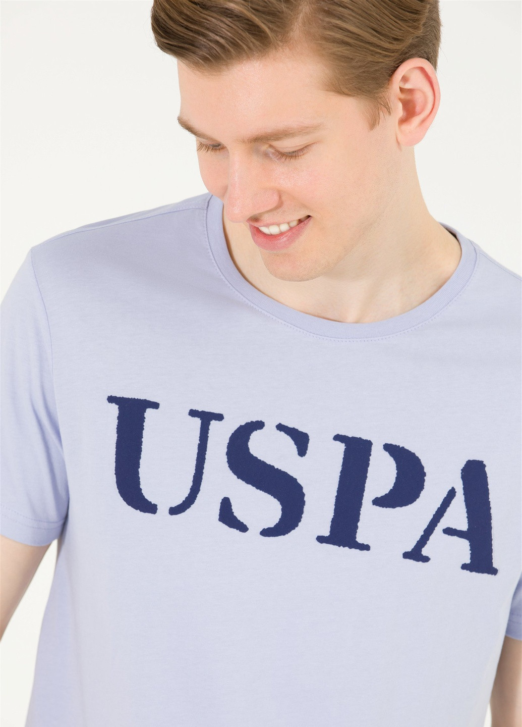 Синя футболка u.s.polo assn. чоловіча U.S. Polo Assn.