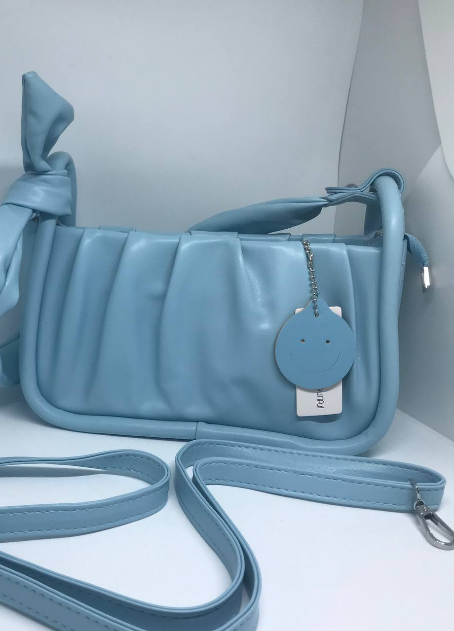 Жіноча сумочка з ремінцем колір насичений блакитний 435840 New Trend (259429505)