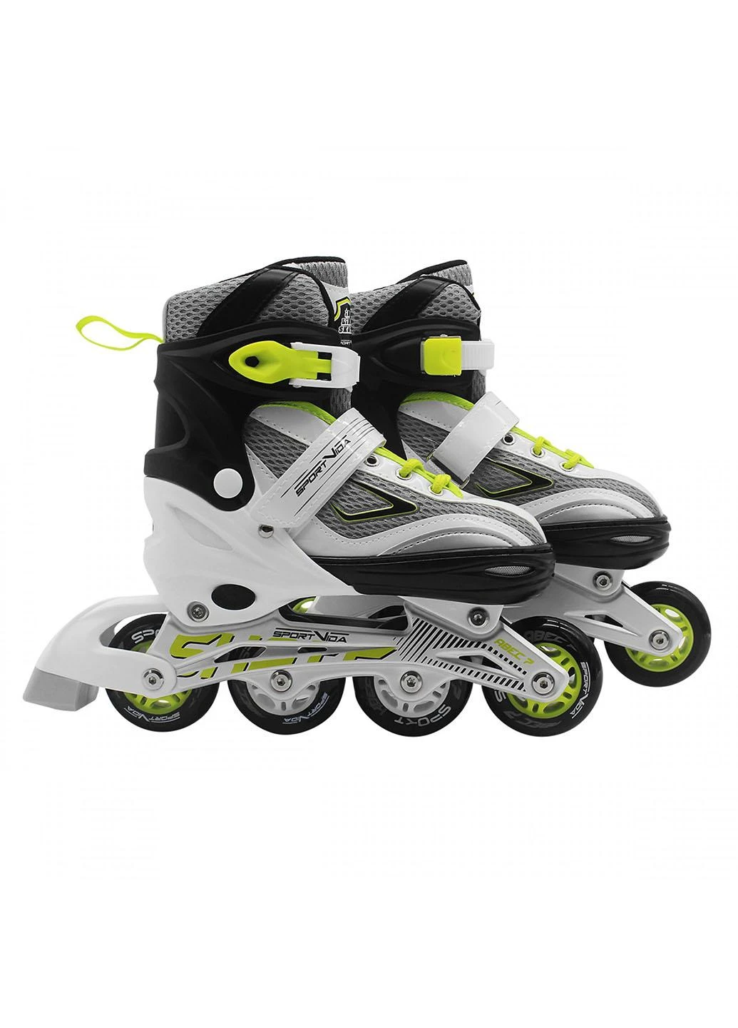 Роликові ковзани SV-LG0051 Size 31-34 Grey/Yellow SportVida (258512593)