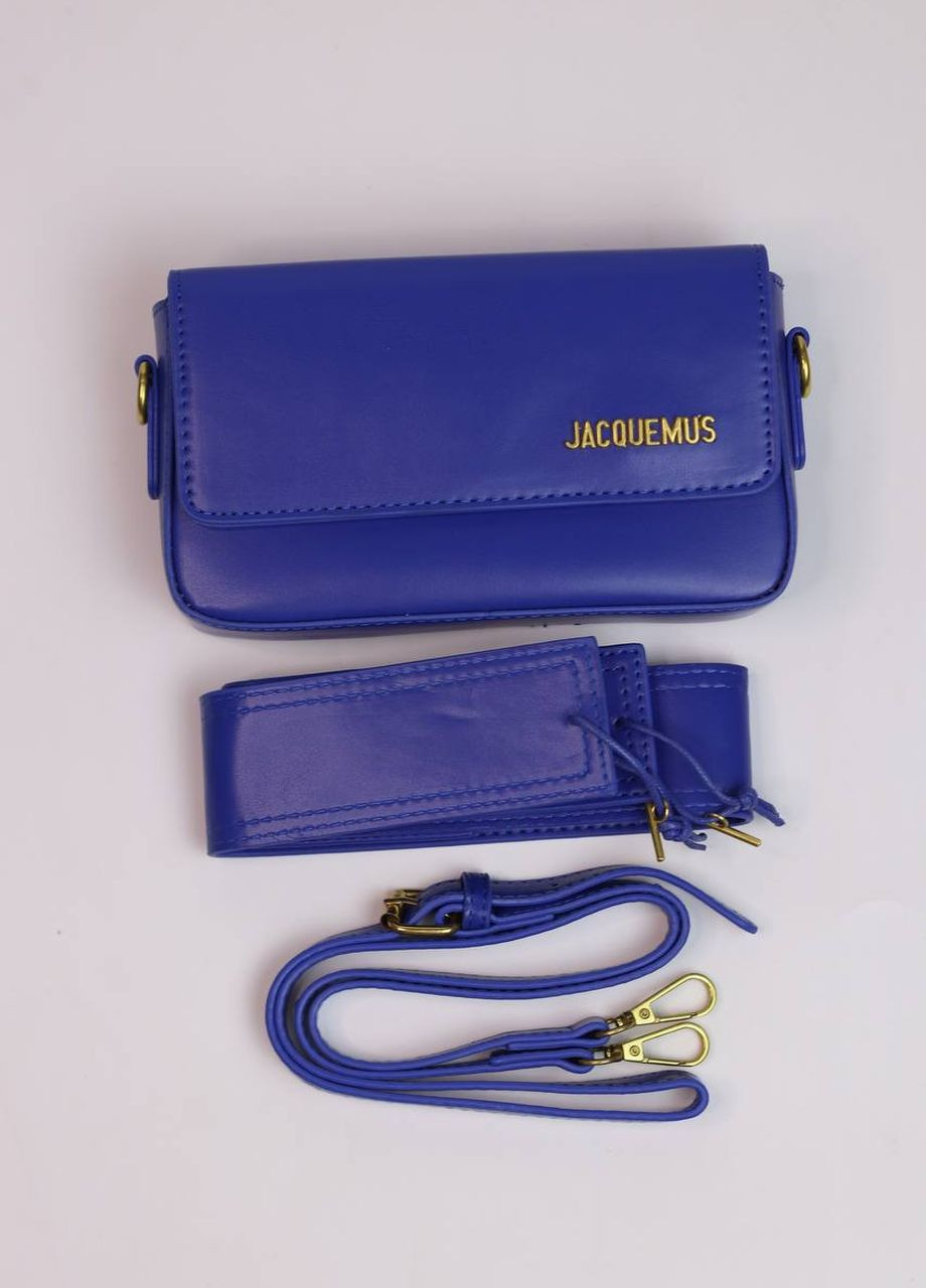 Сумка класична з лого Jacquemus blue Vakko (260617345)