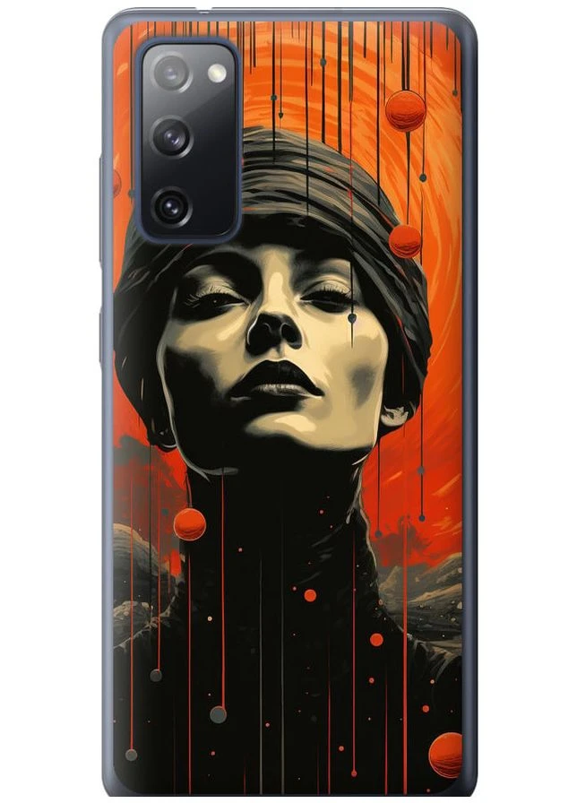 Силіконовий чохол 'Абстрактний портрет v2' для Endorphone Samsung Galaxy S20 FE G780F (266049288)