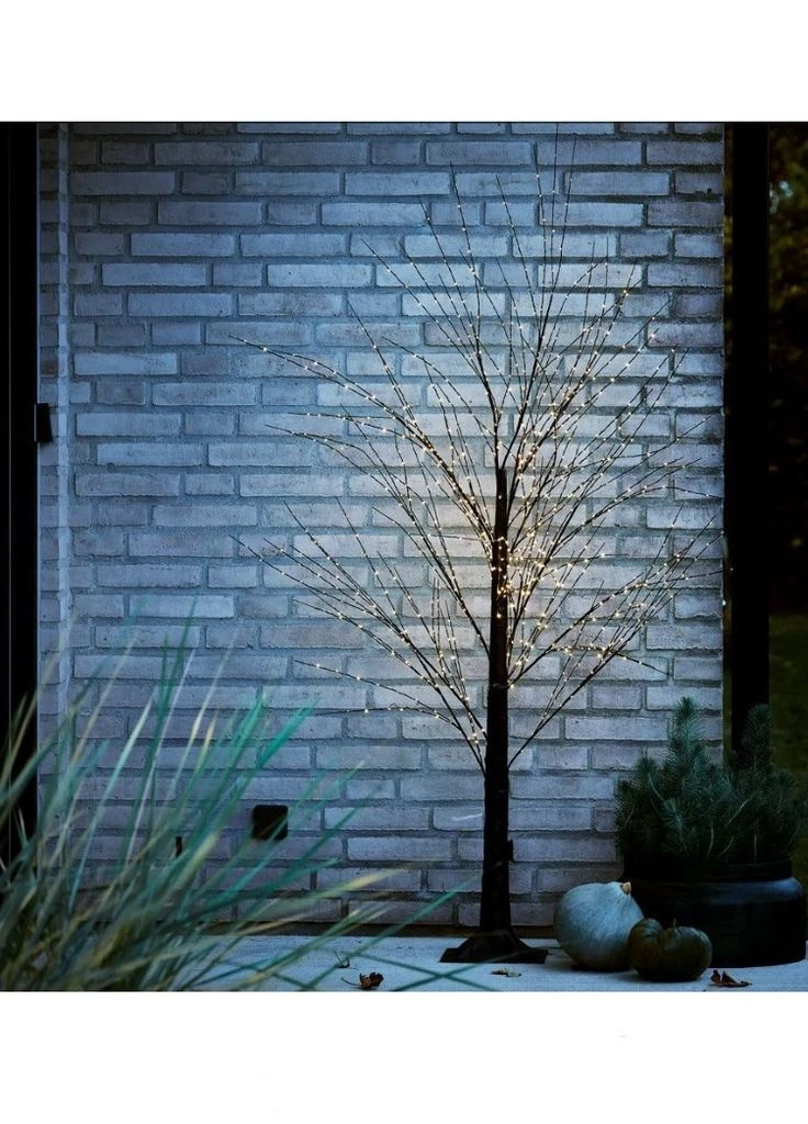 Дерево-гірлянда висота 180 см 840 LED з таймером No Brand (265331402)