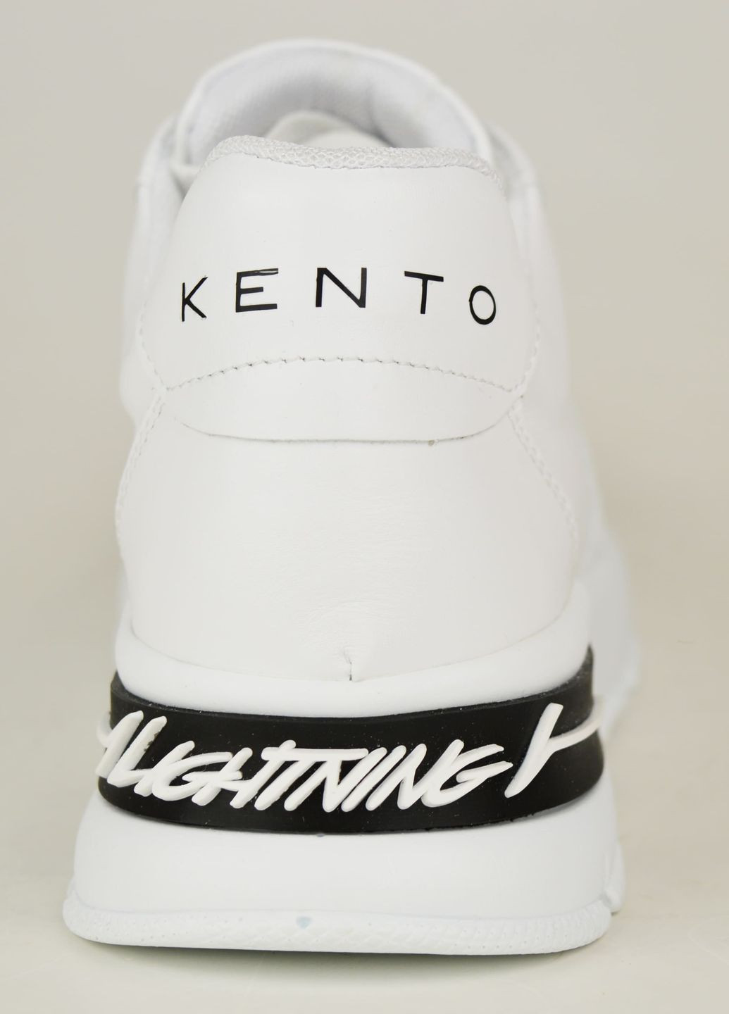 Белые демисезонные кроссовки женские белые кожа Kento