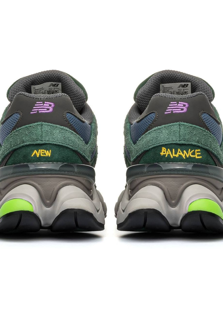 Цветные демисезонные кроссовки мужские, вьетнам New Balance 9060 Green