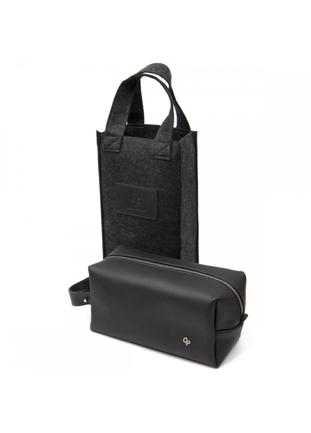 11508 чоловічий шкіряний косметичний мішок Grande Pelle (262524051)